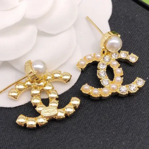Cheap Chanel Earrings For Women #1407182 Replica Wholesale [$25.00 USD] [ITEM#1407182] on Replica Chanel Earrings