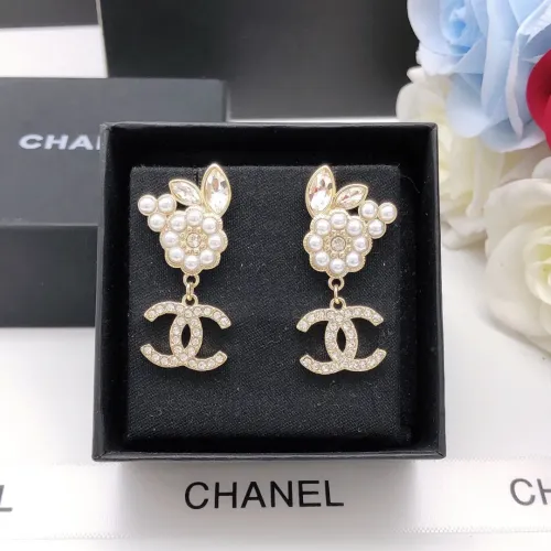 Cheap Chanel Earrings For Women #1407187 Replica Wholesale [$25.00 USD] [ITEM#1407187] on Replica Chanel Earrings