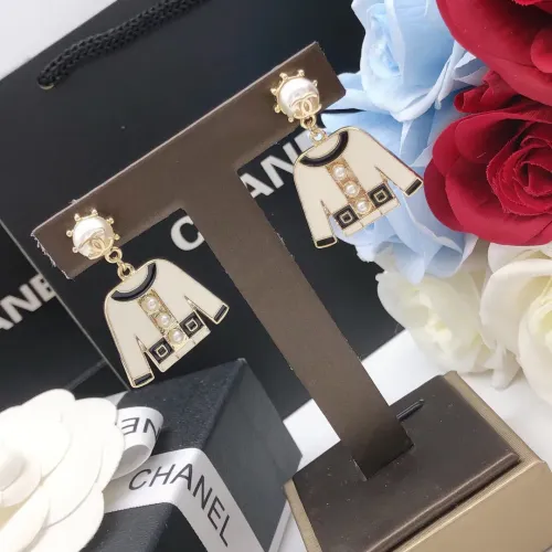 Cheap Chanel Earrings For Women #1407189 Replica Wholesale [$25.00 USD] [ITEM#1407189] on Replica Chanel Earrings