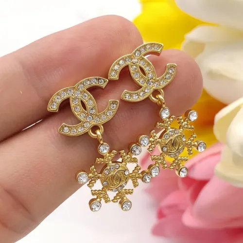 Cheap Chanel Earrings For Women #1407216 Replica Wholesale [$25.00 USD] [ITEM#1407216] on Replica Chanel Earrings