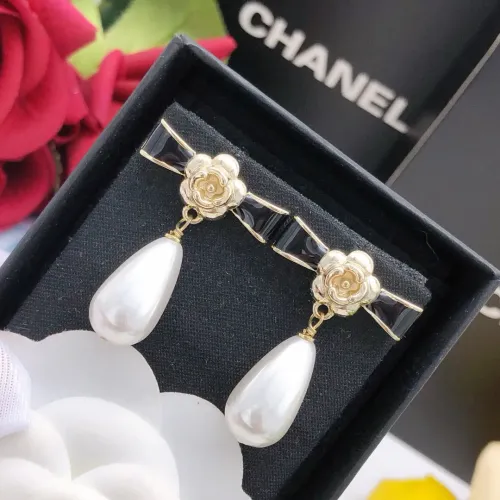 Cheap Chanel Earrings For Women #1407218 Replica Wholesale [$25.00 USD] [ITEM#1407218] on Replica Chanel Earrings