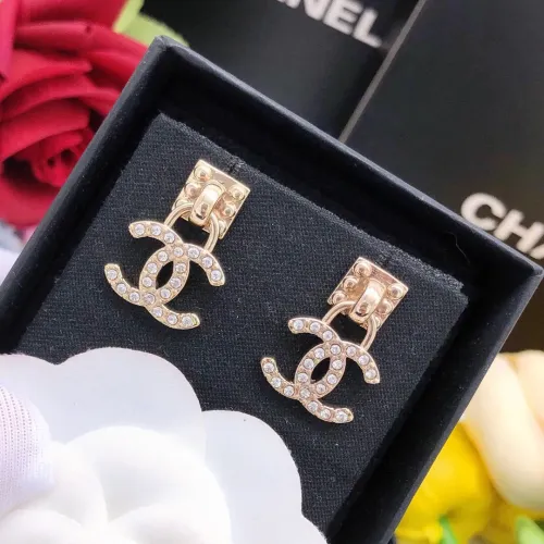 Cheap Chanel Earrings For Women #1407232 Replica Wholesale [$25.00 USD] [ITEM#1407232] on Replica Chanel Earrings