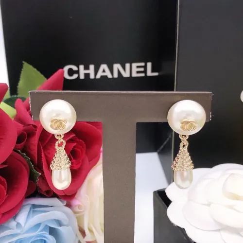 Cheap Chanel Earrings For Women #1407234 Replica Wholesale [$25.00 USD] [ITEM#1407234] on Replica Chanel Earrings