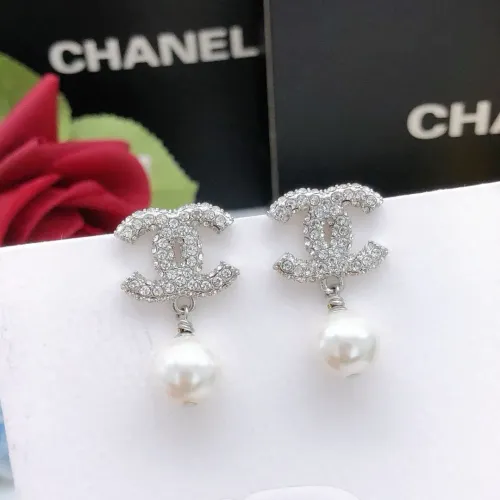 Cheap Chanel Earrings For Women #1407248 Replica Wholesale [$25.00 USD] [ITEM#1407248] on Replica Chanel Earrings