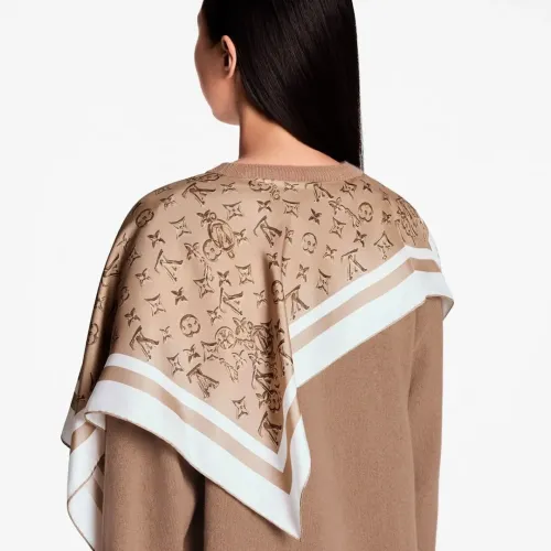 Cheap Louis Vuitton LV Hoodies Long Sleeved For Women #1407274 Replica Wholesale [$80.00 USD] [ITEM#1407274] on Replica Louis Vuitton LV Hoodies