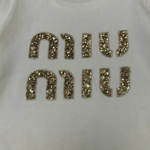 Cheap MIU MIU Sweaters Long Sleeved For Women #1407280 Replica Wholesale [$64.00 USD] [ITEM#1407280] on Replica MIU MIU Sweaters
