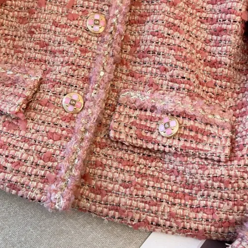 Cheap Chanel Coats Long Sleeved For Women #1407286 Replica Wholesale [$82.00 USD] [ITEM#1407286] on Replica Chanel Coats