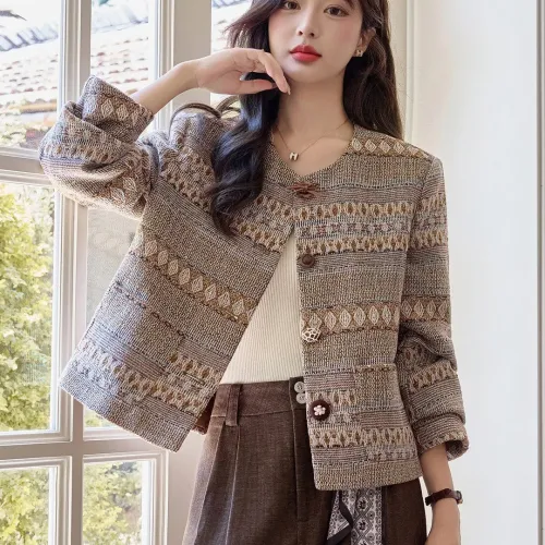 Cheap Valentino Jackets Long Sleeved For Women #1407287 Replica Wholesale [$76.00 USD] [ITEM#1407287] on Replica Valentino Jackets