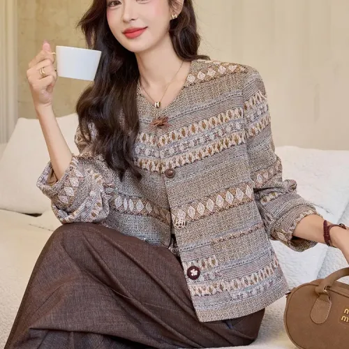 Cheap Valentino Jackets Long Sleeved For Women #1407287 Replica Wholesale [$76.00 USD] [ITEM#1407287] on Replica Valentino Jackets