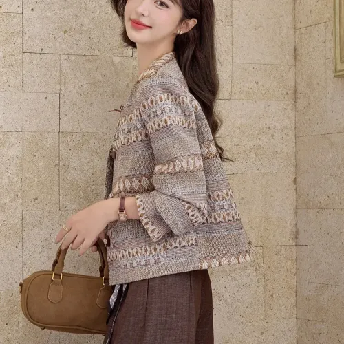 Cheap Valentino Jackets Long Sleeved For Women #1407287 Replica Wholesale [$76.00 USD] [ITEM#1407287] on Replica Valentino Jackets