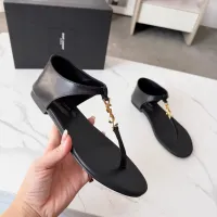 Cheap Yves Saint Laurent YSL Sandal For Women #1392973 Replica Wholesale [$92.00 USD] [ITEM#1392973] on Replica Yves Saint Laurent YSL Sandal