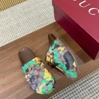 Cheap Gucci Slippers For Men #1393008 Replica Wholesale [$82.00 USD] [ITEM#1393008] on Replica Gucci Slippers