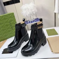 Cheap Gucci Boots For Women #1393015 Replica Wholesale [$102.00 USD] [ITEM#1393015] on Replica Gucci Boots
