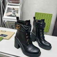 Cheap Gucci Boots For Women #1393017 Replica Wholesale [$108.00 USD] [ITEM#1393017] on Replica Gucci Boots