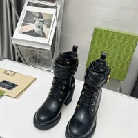 Cheap Gucci Boots For Women #1393017 Replica Wholesale [$108.00 USD] [ITEM#1393017] on Replica Gucci Boots