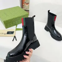 Cheap Gucci Boots For Women #1393019 Replica Wholesale [$108.00 USD] [ITEM#1393019] on Replica Gucci Boots