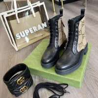 Cheap Gucci Boots For Women #1393020 Replica Wholesale [$102.00 USD] [ITEM#1393020] on Replica Gucci Boots