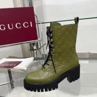 Cheap Gucci Boots For Women #1393022 Replica Wholesale [$118.00 USD] [ITEM#1393022] on Replica Gucci Boots