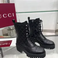 Cheap Gucci Boots For Women #1393023 Replica Wholesale [$118.00 USD] [ITEM#1393023] on Replica Gucci Boots