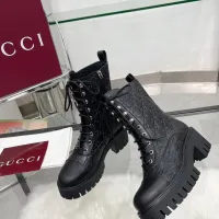Cheap Gucci Boots For Women #1393023 Replica Wholesale [$118.00 USD] [ITEM#1393023] on Replica Gucci Boots