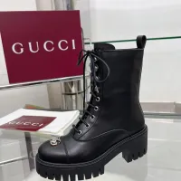 Cheap Gucci Boots For Women #1393024 Replica Wholesale [$118.00 USD] [ITEM#1393024] on Replica Gucci Boots