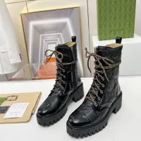 Cheap Gucci Boots For Women #1393027 Replica Wholesale [$118.00 USD] [ITEM#1393027] on Replica Gucci Boots