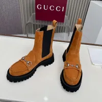 Cheap Gucci Boots For Women #1393028 Replica Wholesale [$115.00 USD] [ITEM#1393028] on Replica Gucci Boots