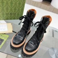Cheap Gucci Boots For Women #1393038 Replica Wholesale [$118.00 USD] [ITEM#1393038] on Replica Gucci Boots