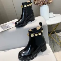 Cheap Gucci Boots For Women #1393040 Replica Wholesale [$102.00 USD] [ITEM#1393040] on Replica Gucci Boots