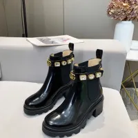 Cheap Gucci Boots For Women #1393040 Replica Wholesale [$102.00 USD] [ITEM#1393040] on Replica Gucci Boots
