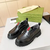 Cheap Gucci Oxfords Shoes For Women #1393043 Replica Wholesale [$92.00 USD] [ITEM#1393043] on Replica Gucci Oxfords Shoes