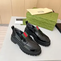 Cheap Gucci Oxfords Shoes For Women #1393043 Replica Wholesale [$92.00 USD] [ITEM#1393043] on Replica Gucci Oxfords Shoes