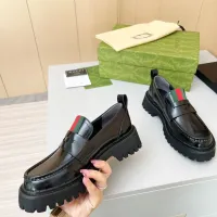 Cheap Gucci Oxfords Shoes For Women #1393043 Replica Wholesale [$92.00 USD] [ITEM#1393043] on Replica Gucci Oxfords Shoes