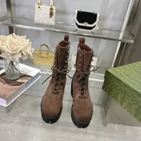 Cheap Gucci Boots For Women #1393046 Replica Wholesale [$128.00 USD] [ITEM#1393046] on Replica Gucci Boots