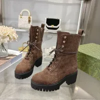 Cheap Gucci Boots For Women #1393046 Replica Wholesale [$128.00 USD] [ITEM#1393046] on Replica Gucci Boots