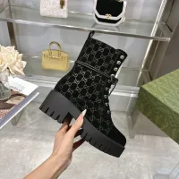 Cheap Gucci Boots For Women #1393048 Replica Wholesale [$128.00 USD] [ITEM#1393048] on Replica Gucci Boots