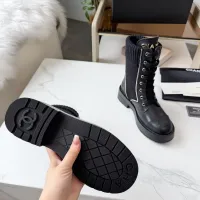 Cheap Chanel Boots For Women #1393052 Replica Wholesale [$122.00 USD] [ITEM#1393052] on Replica Chanel Boots