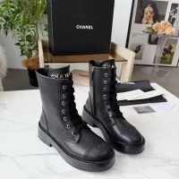 Cheap Chanel Boots For Women #1393053 Replica Wholesale [$122.00 USD] [ITEM#1393053] on Replica Chanel Boots