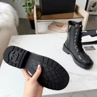 Cheap Chanel Boots For Women #1393053 Replica Wholesale [$122.00 USD] [ITEM#1393053] on Replica Chanel Boots