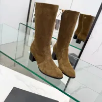 Cheap Chanel Boots For Women #1393054 Replica Wholesale [$125.00 USD] [ITEM#1393054] on Replica Chanel Boots