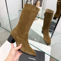 Cheap Chanel Boots For Women #1393054 Replica Wholesale [$125.00 USD] [ITEM#1393054] on Replica Chanel Boots