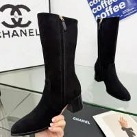 Cheap Chanel Boots For Women #1393055 Replica Wholesale [$125.00 USD] [ITEM#1393055] on Replica Chanel Boots