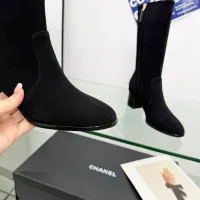 Cheap Chanel Boots For Women #1393055 Replica Wholesale [$125.00 USD] [ITEM#1393055] on Replica Chanel Boots
