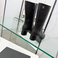 Cheap Chanel Boots For Women #1393056 Replica Wholesale [$125.00 USD] [ITEM#1393056] on Replica Chanel Boots