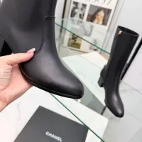 Cheap Chanel Boots For Women #1393056 Replica Wholesale [$125.00 USD] [ITEM#1393056] on Replica Chanel Boots