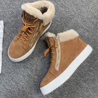 Cheap Giuseppe Zanotti High Tops Shoes For Women #1393127 Replica Wholesale [$100.00 USD] [ITEM#1393127] on Replica Giuseppe Zanotti High Tops Shoes
