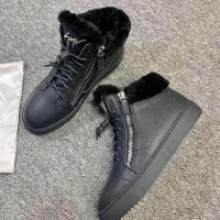 Cheap Giuseppe Zanotti High Tops Shoes For Women #1393131 Replica Wholesale [$102.00 USD] [ITEM#1393131] on Replica Giuseppe Zanotti High Tops Shoes