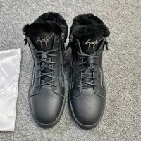 Cheap Giuseppe Zanotti High Tops Shoes For Women #1393131 Replica Wholesale [$102.00 USD] [ITEM#1393131] on Replica Giuseppe Zanotti High Tops Shoes