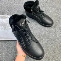 Cheap Giuseppe Zanotti High Tops Shoes For Women #1393131 Replica Wholesale [$102.00 USD] [ITEM#1393131] on Replica Giuseppe Zanotti High Tops Shoes