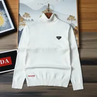 Cheap Prada Sweaters Long Sleeved For Men #1393202 Replica Wholesale [$48.00 USD] [ITEM#1393202] on Replica Prada Sweaters